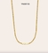CE K Gold Modne naszyjniki ze stali nierdzewnej Luksusowe LOVE 3d Ball Chain Necklace