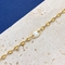 16 cm rocznica bransoletka z charmsami ze złota bransoletka damska ze złotymi ogniwami