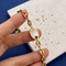 16 cm rocznica bransoletka z charmsami ze złota bransoletka damska ze złotymi ogniwami
