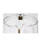 Ekskluzywna marka niszowa Bransoleta ze stali nierdzewnej z kryształkami złota 18-karatowe złote bransoletki